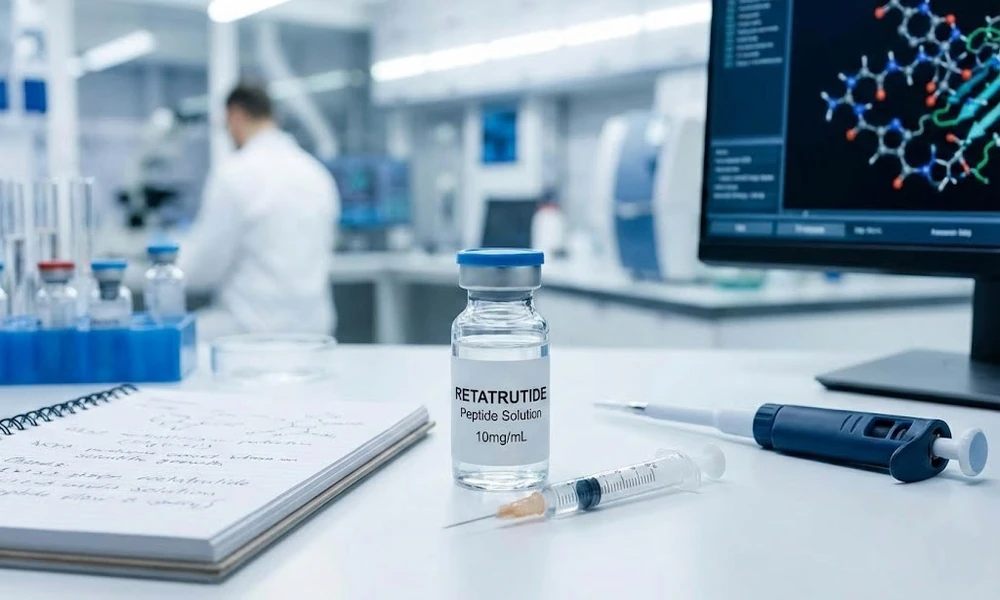 Why does the endocrine system make retatrutide peptide a unique research focus?